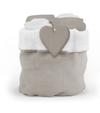 SET OF 4 LOVE WASHBASINS 30X30 Tellini S.r.l. Wholesale Clothing